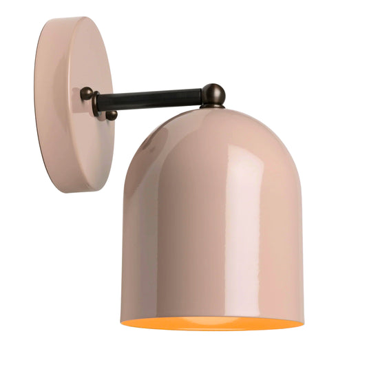 Modern Brass Wall Sconce – Mid Century Light Fixture for Bedroom & Living Room