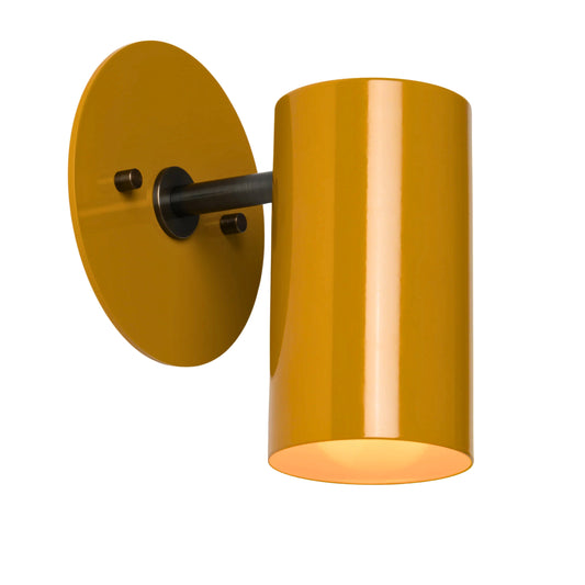 Modern Brass Wall Sconce – Mid Century Light Fixture for Bedroom & Living Room