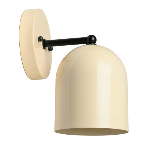 Modern Brass Wall Sconce – Mid Century Light Fixture for Bedroom & Living Room