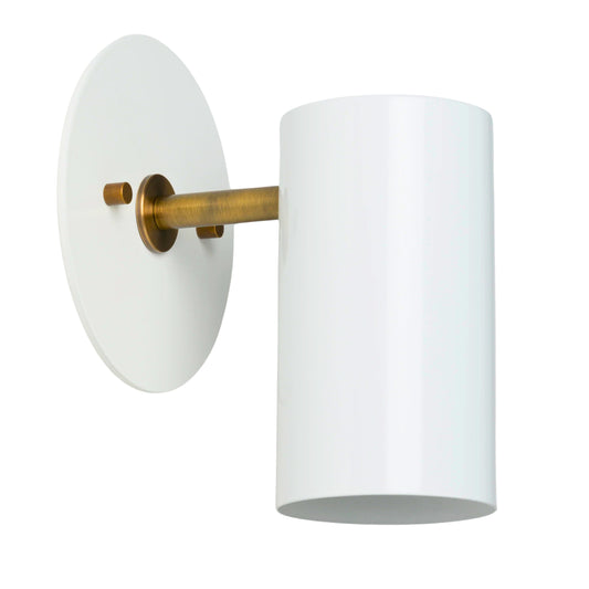 Modern Brass Wall Sconce – Mid Century Light Fixture for Bedroom & Living Room