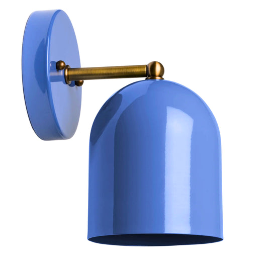 Modern Brass Wall Sconce – Mid Century Light Fixture for Bedroom & Living Room