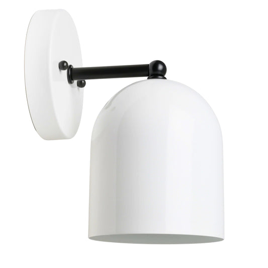 Modern Brass Wall Sconce – Mid Century Light Fixture for Bedroom & Living Room
