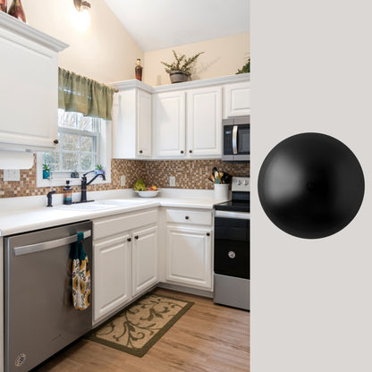 Black Brass Dome Wall Sconce – Mid-Century Modern Hardwired Light