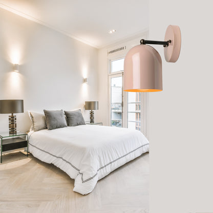 Modern Brass Wall Sconce – Mid Century Light Fixture for Bedroom & Living Room